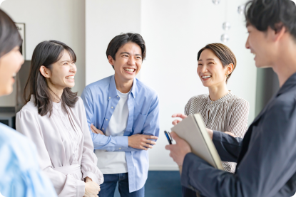 仲間と共に成長できる社風